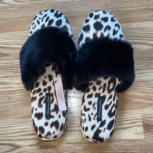 Victoria Secret Cheetah Slippers